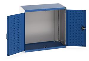 Cubio Cupboard Perfo Doors 1050W x 650D x 1000mmH Cubio Bott Cupboards to add Drawers, Shelves, CNC, Perfo or Louvre Storage 33/40021061.11 Cubio SMLF 10610 1 Cupboard.jpg